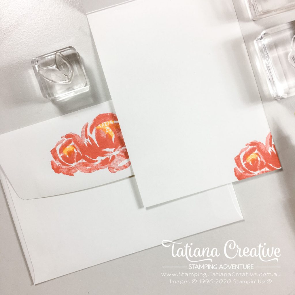 Tatiana Creative Stamping Adventure - Floral card using the Beautiful Friendship stamp set by Stampin' Up!®