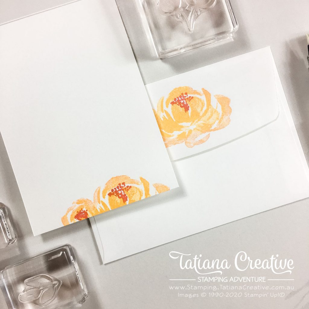 Tatiana Creative Stamping Adventure - Floral card using the Beautiful Friendship stamp set by Stampin' Up!®