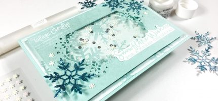Snowflake Wishes Shaker Card – Creativity Time