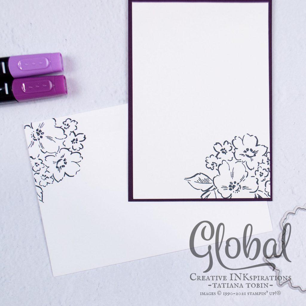 Tatiana Creative Stamping Adventure 2021 Artisan Design Team Member - Thank You Card featuring the Hand-Penned Stamp Set from Stampin' Up!®